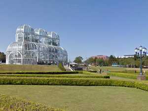 Imagem do Google Street View mostra o Jardim Botânico de Curitiba (Foto: Reprodução/Google)