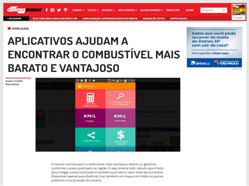 Reprodução Revista 4Rodas