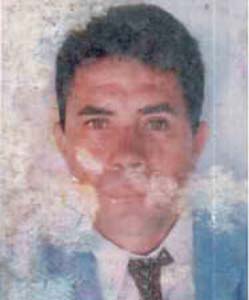 Foto cedida pela familia da vitima