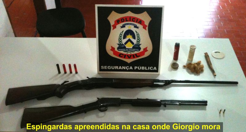 Foto Divulgação Polícia Civil de Tocantinópolis