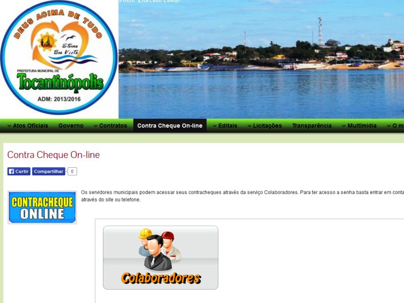 Foto reprodução/Prefeitura de Tocantinópolis