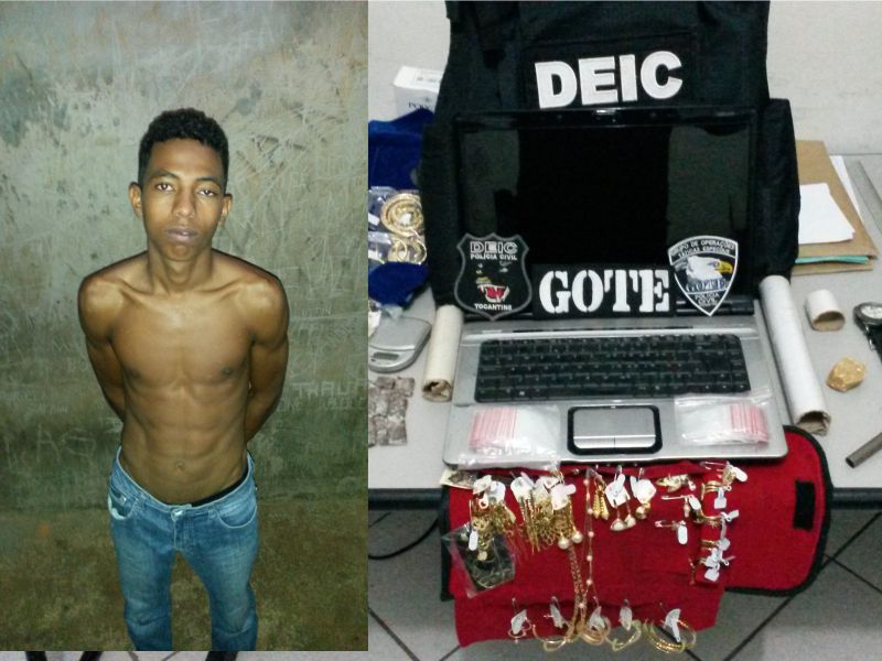 Foto:Divulgação SSP-TO