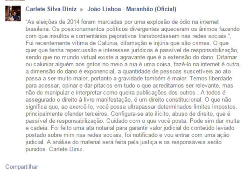 foto reprodução facebook